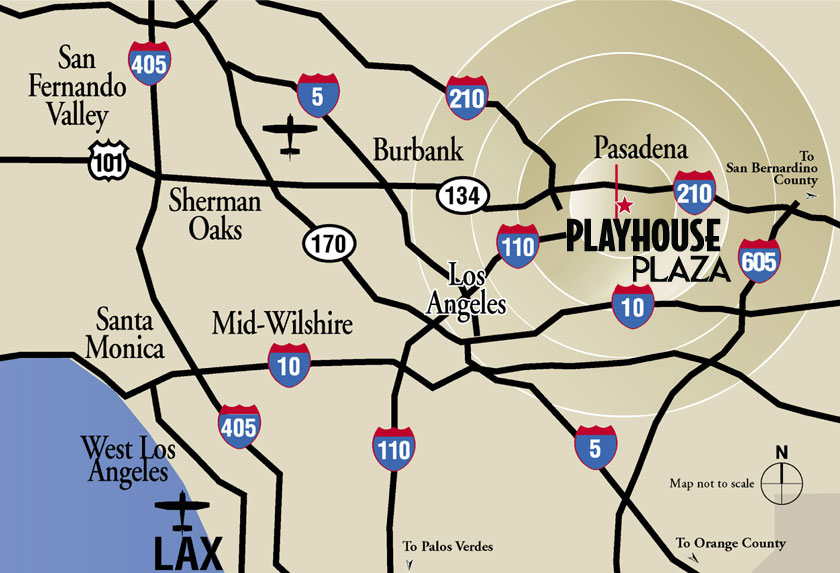 Playhouse Plaza Freeway Map Playhouse Plaza Freeway Map